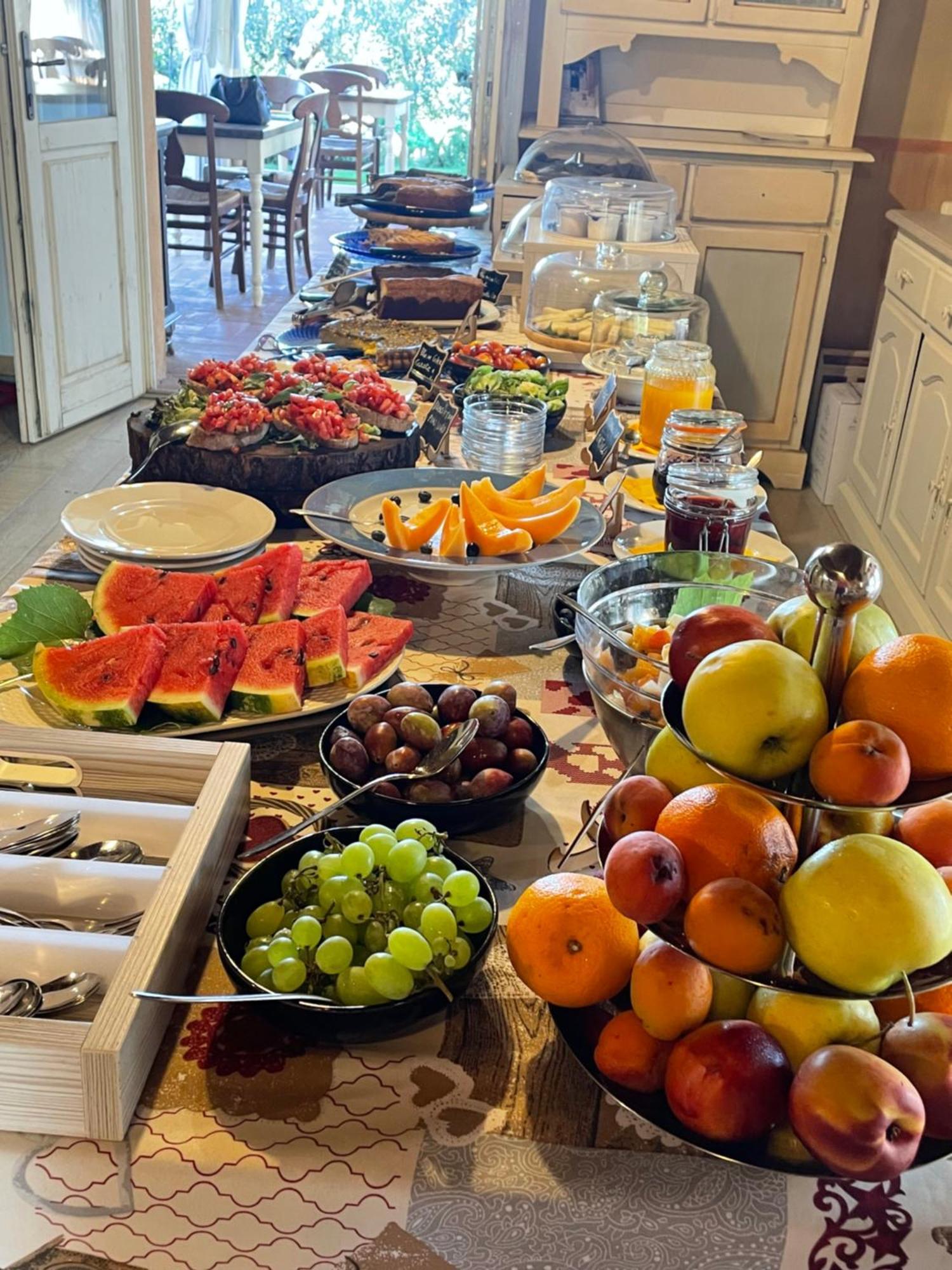 Bio Agriturismo Il Melograno Di Banditella Ristorante 알베레세 외부 사진