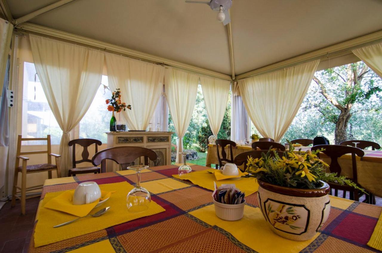 Bio Agriturismo Il Melograno Di Banditella Ristorante 알베레세 외부 사진